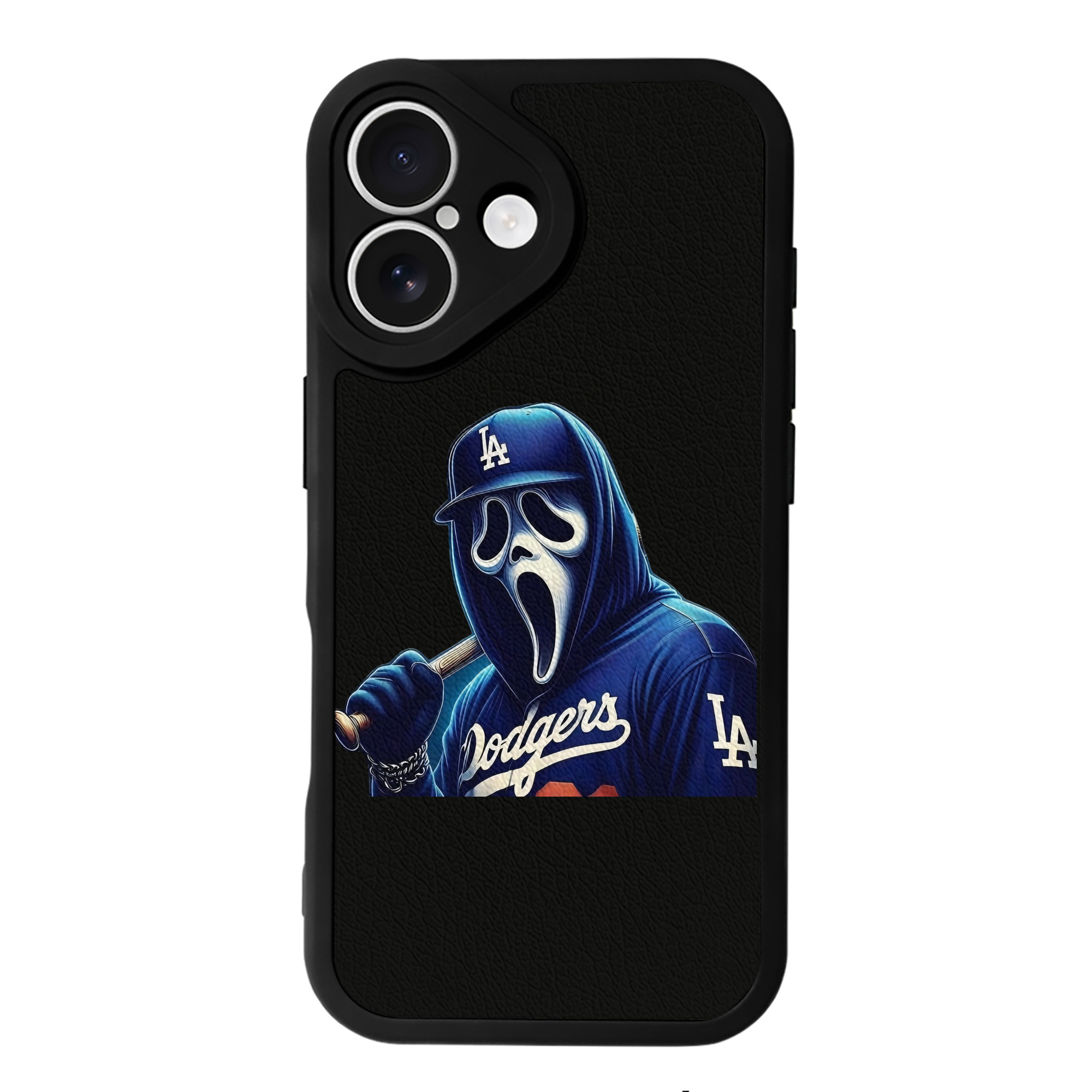  IPhone 16 Silicone Leather Case – UV Print, Lambskin Texture – Perfect Fit, Wireless Charging Compatible, Scratch Resistant, Precise Cutouts – Stylish Protection For IPhone 16